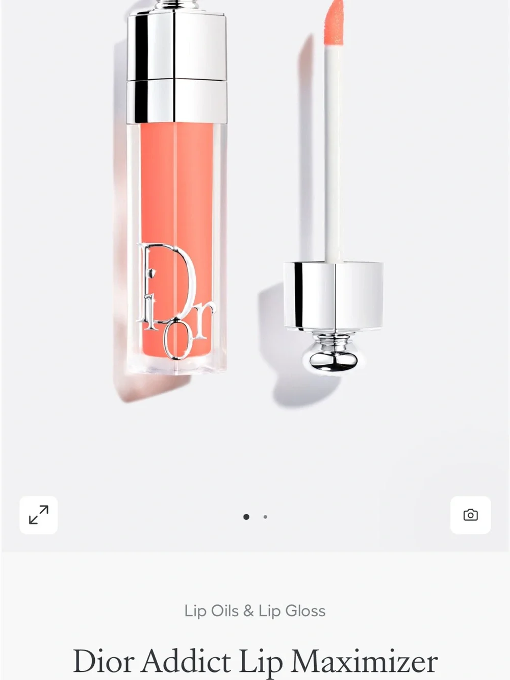 Dior Addict Lip Maximizer 004 Coral ..new in box
